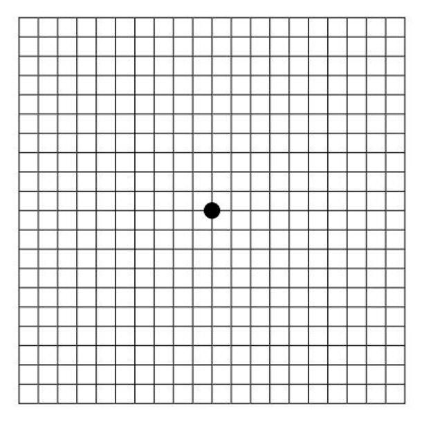 Rejilla Amsler - Patrón - VERTE Oftalmología Barcelona