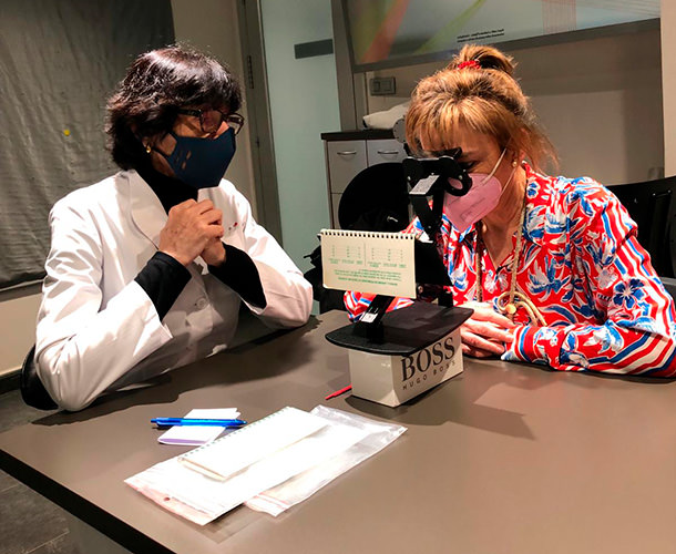 Terapia Visual - DOO Carmen Aleson - Maite - VERTE Oftalmología Barcelona