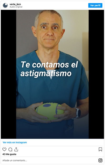 Astigmatismo- Dr. David Andreu - VERTE Oftalmologia Barcelona