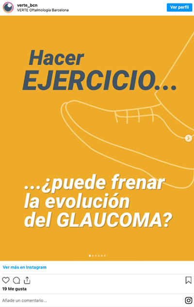 Glaucoma i esport - VERTE Oftalmologia Barcelona