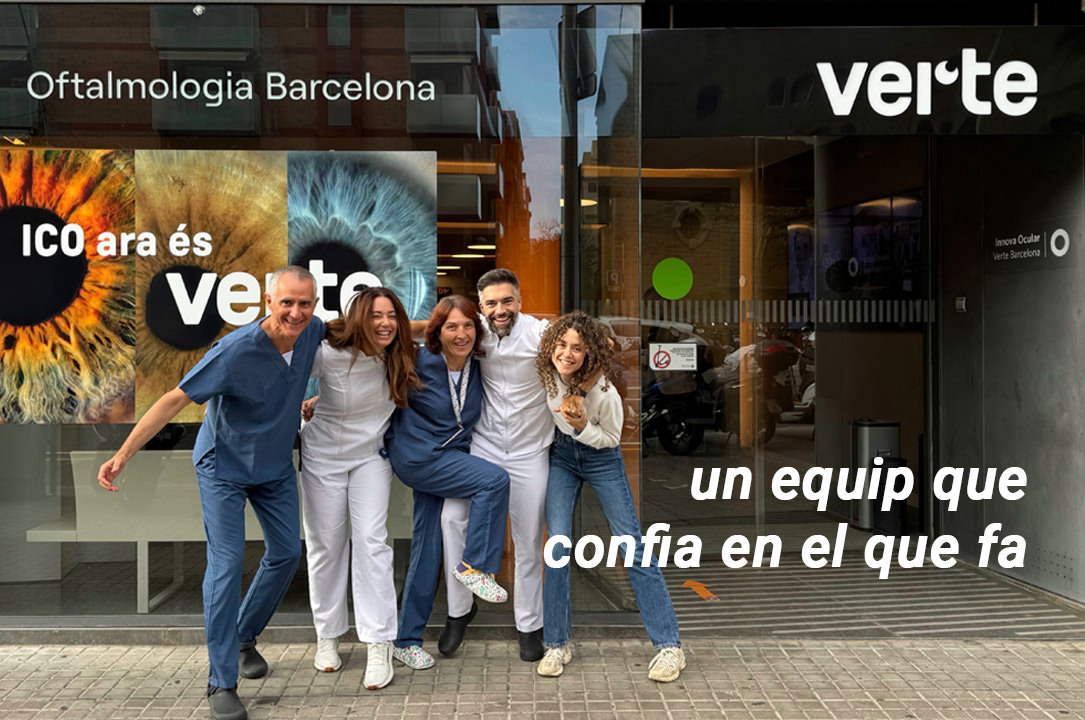 Equip VERTE Oftalmologia Barcelona