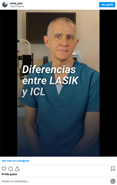 LASIK - PRK - VERTE Oftalmologia Barcelona